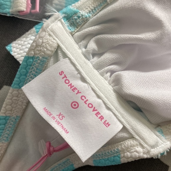 Stoney Clover Lane Ruffle Bandeau Bikini Top - Picture 5 of 6